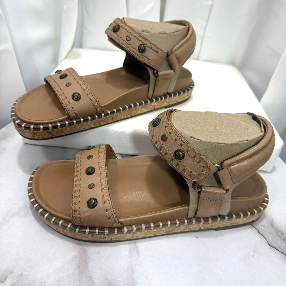 Lucky Brand Sandals Women’s Leather Upper Size 10M - Picture 3 of 16